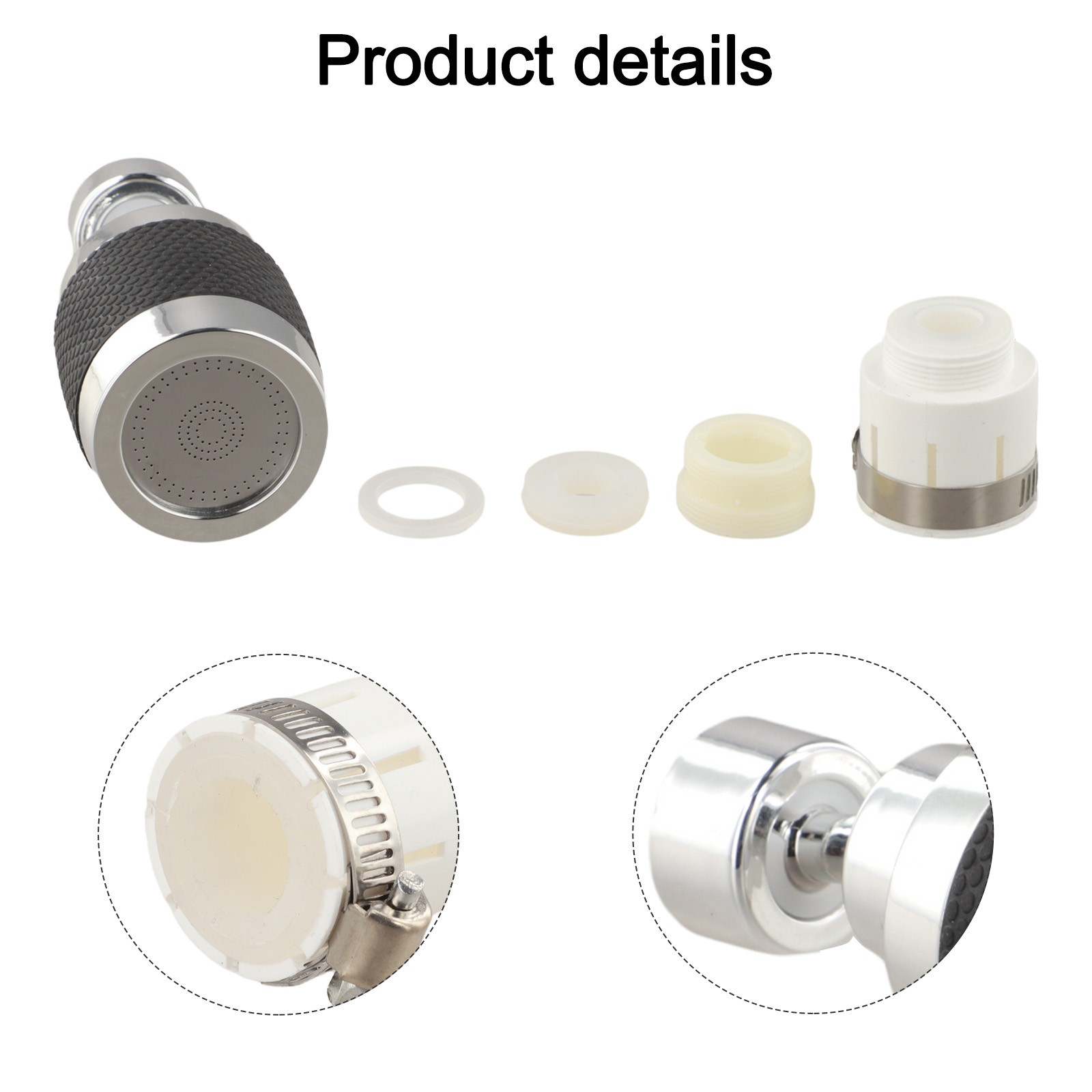 Quick Setup Kitchen Faucet Filter with 3 Spray Modes and Water Purification