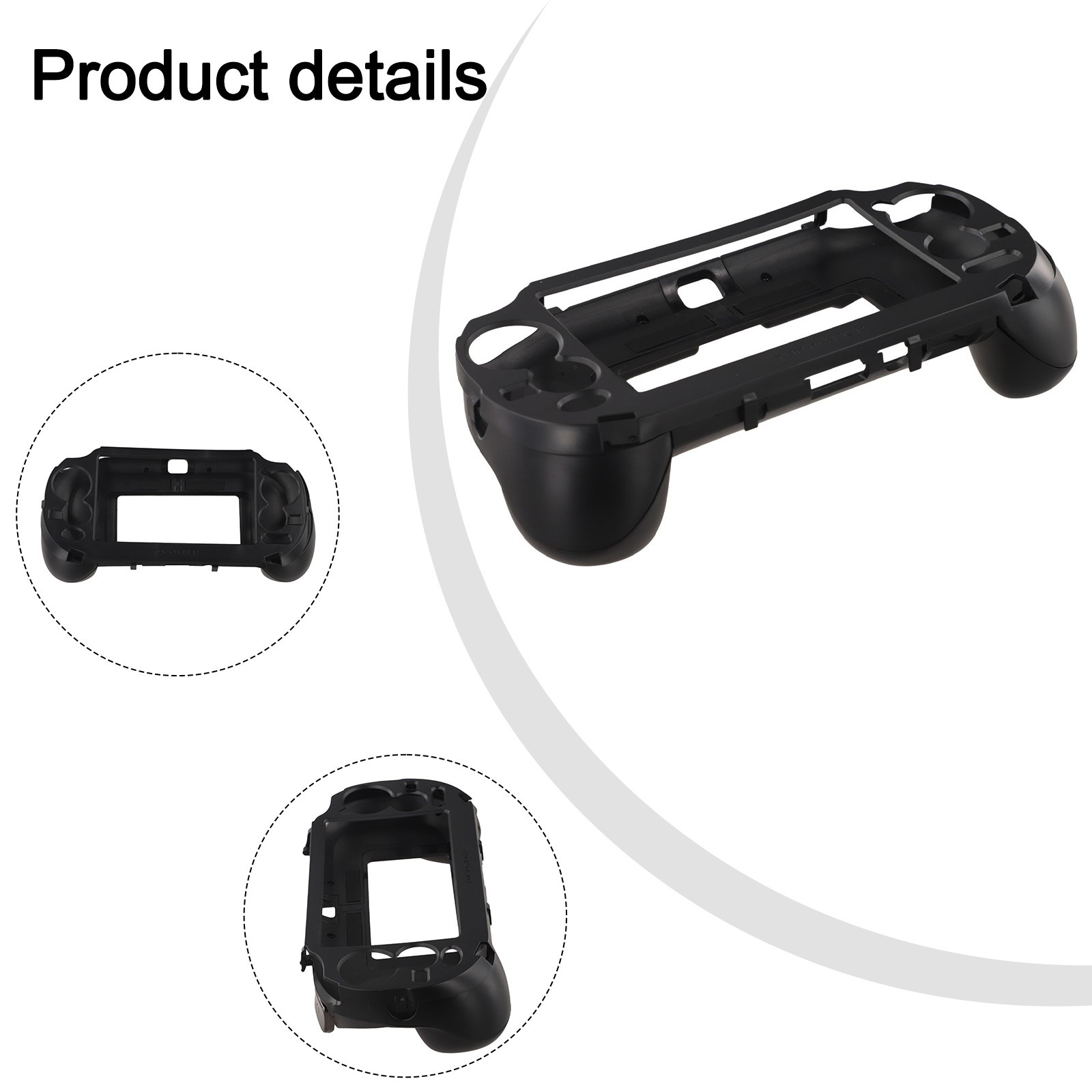 For PS Vita 1000 Console Protective Cover ABS Material L2 R2 Trigger Ready