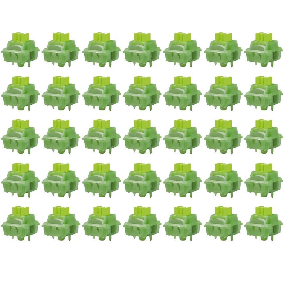 35pcs Mechanical Keyboard Linear Tactile Switches Silent Lime Peach V3 Upgrade