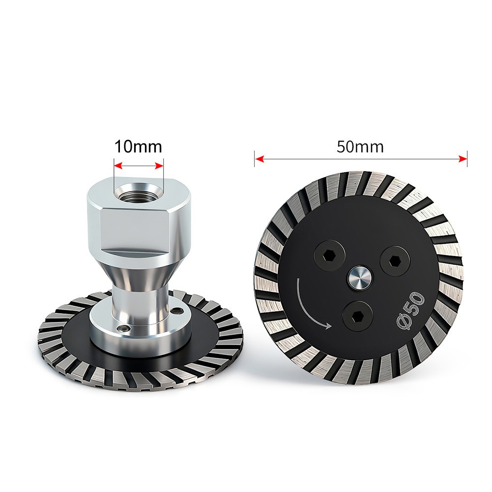 Construction Circular Saw Blade Emery Material 50mm Diameter Precision Cutting