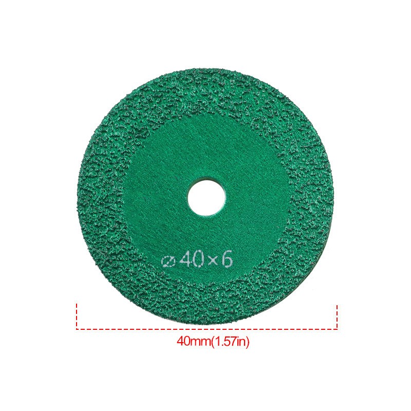 4050mm Brazed Cutting Wheel for Wet Dry Cutting For M10 Threaded Angle Grinder