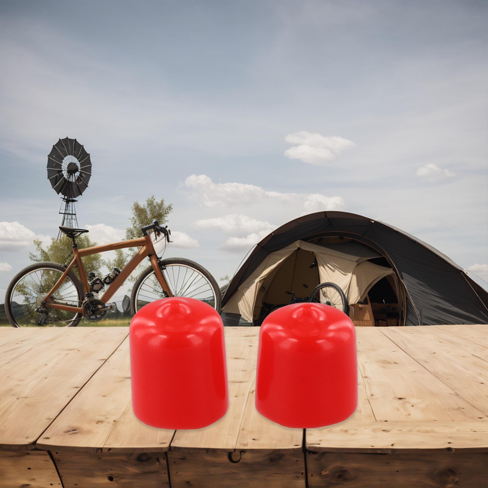 Silicone Bike Front Fork Pressure Release Valve Protector with Easy Fit