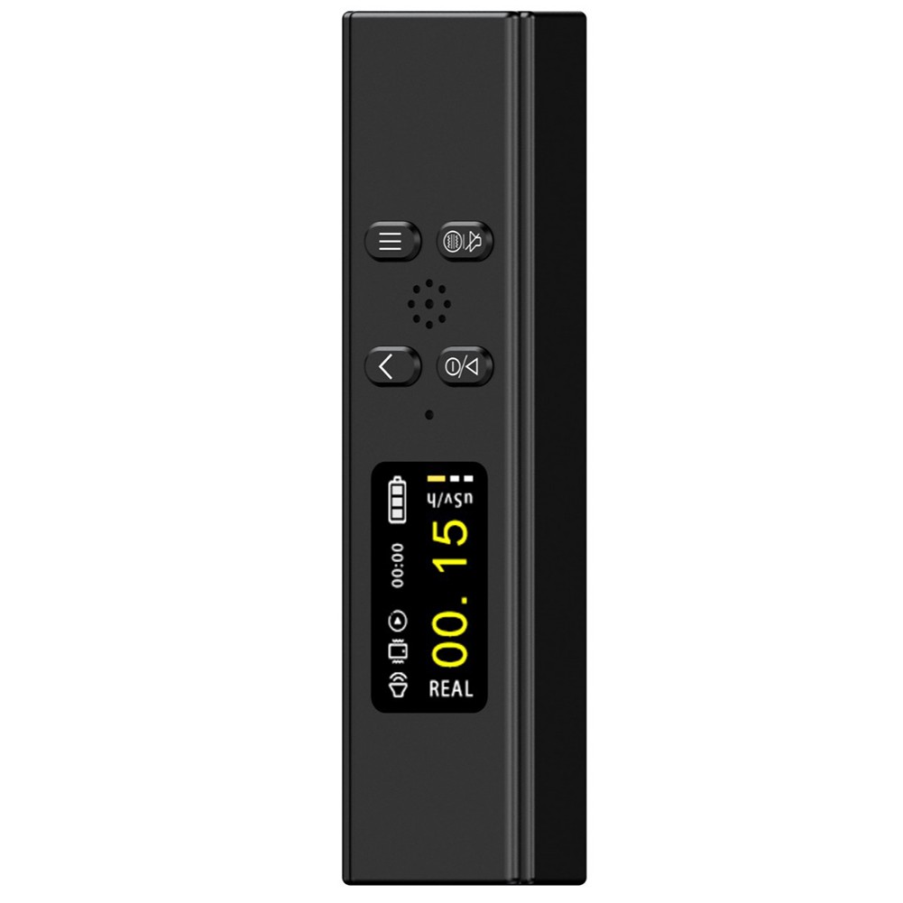 Rechargeable Nuclear Radiation Detector with Type C Charging and Compact Size