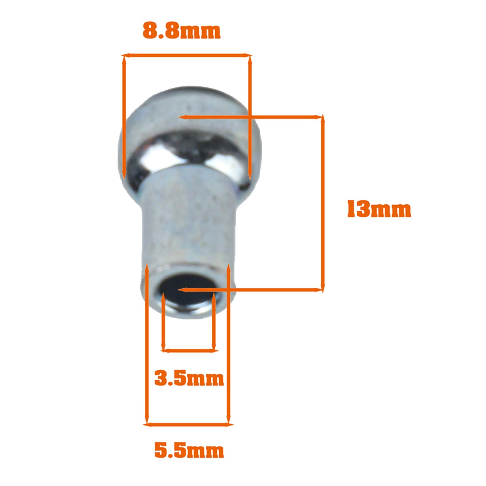 10pcs Gym Pulley Cable Ball Terminals for Efficient Equipment Performance