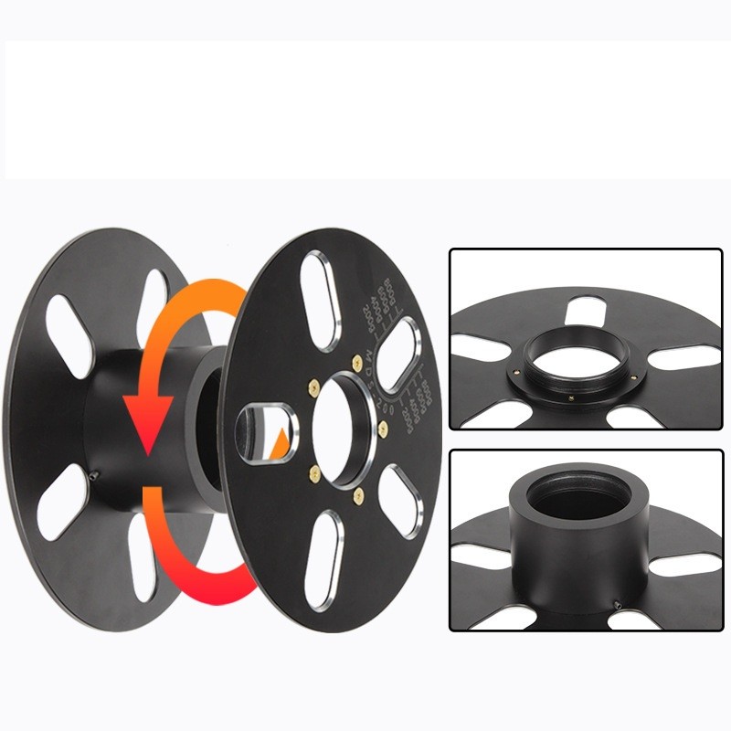 Lightweight Aluminum Alloy Consumable Tray for 3D Printer Filament Stability
