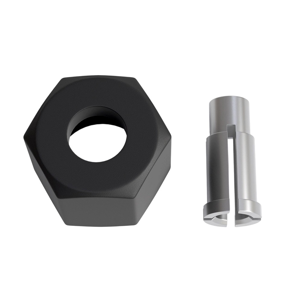 Collet Nut Complete Accessory Set Milling Cutter Accessory Metal Collet Set