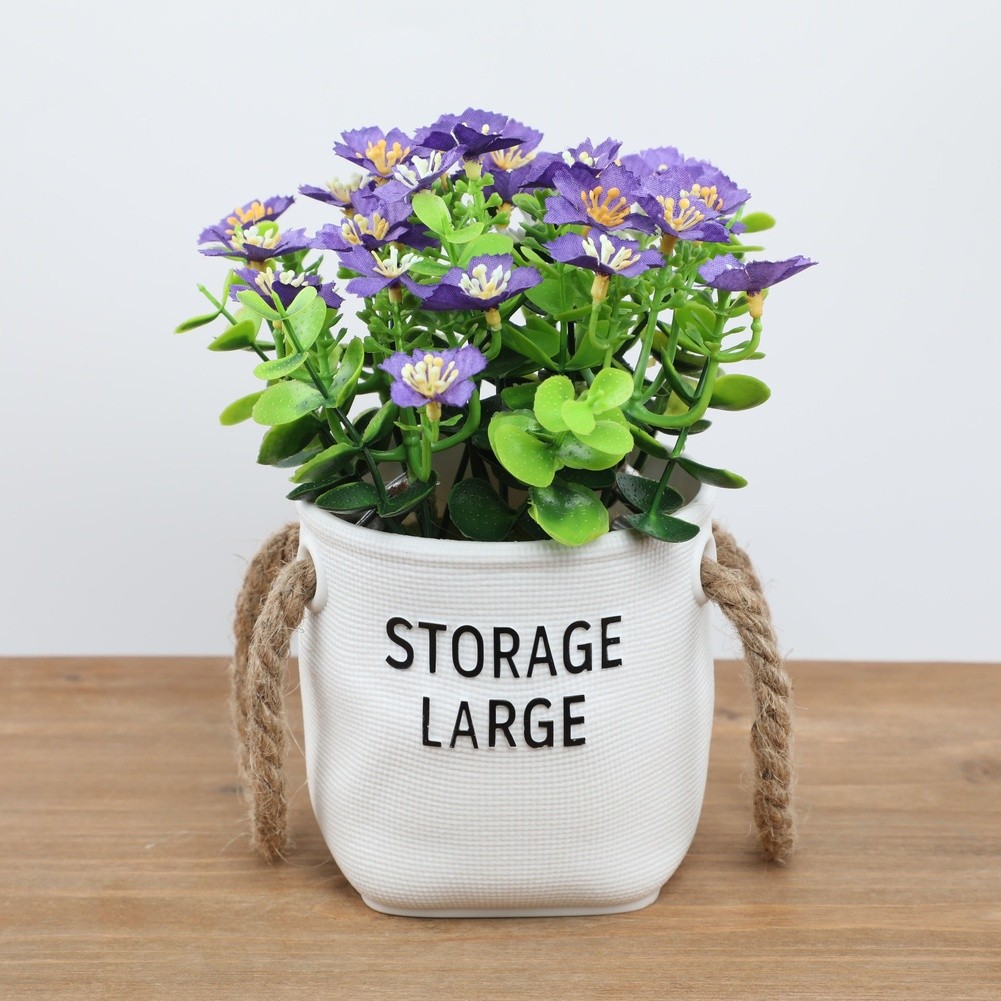 Artificial Milo Orchid Potted Silk Flower Plant for Indoor For Home Use