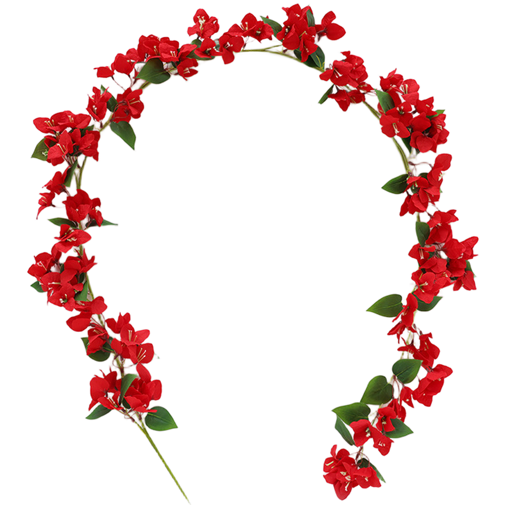 Artificial Delphinium Silk Flower Vine 210 cm for Indoor and Outdoor Door Decor