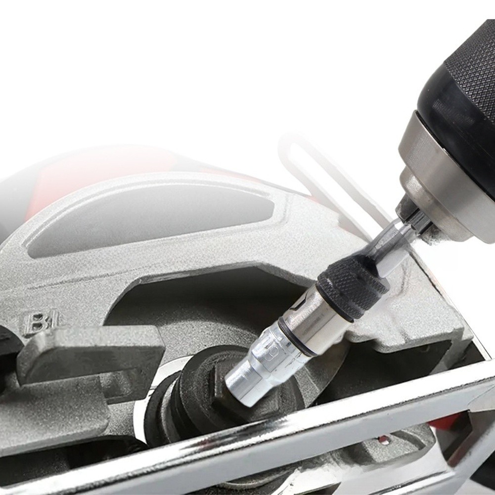 Quick Lock Portable Manual Bit Holder Extension Bar in 9 Piece Socket Set