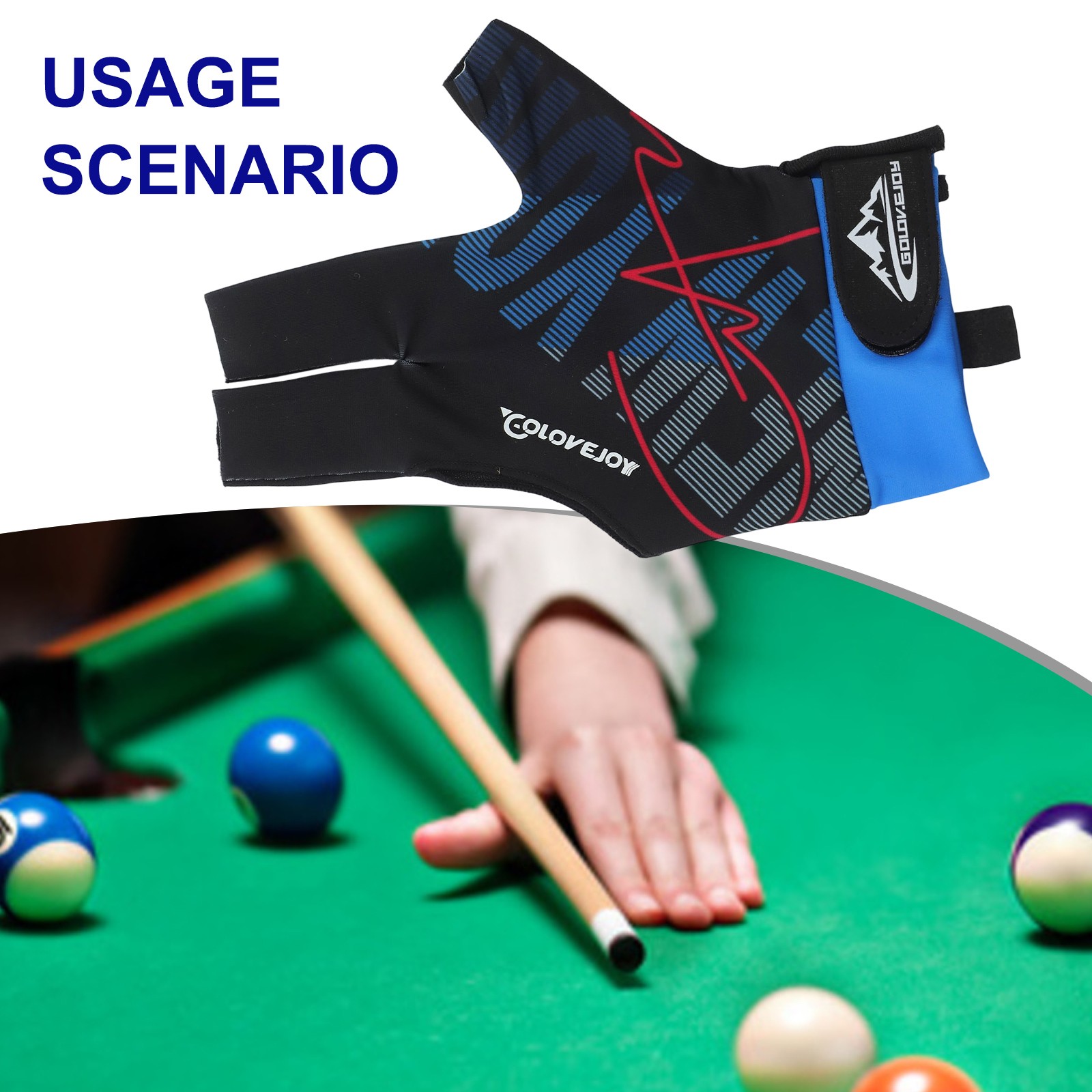 Three Finger Open Snooker Gloves Designed to Enhance Player Experience