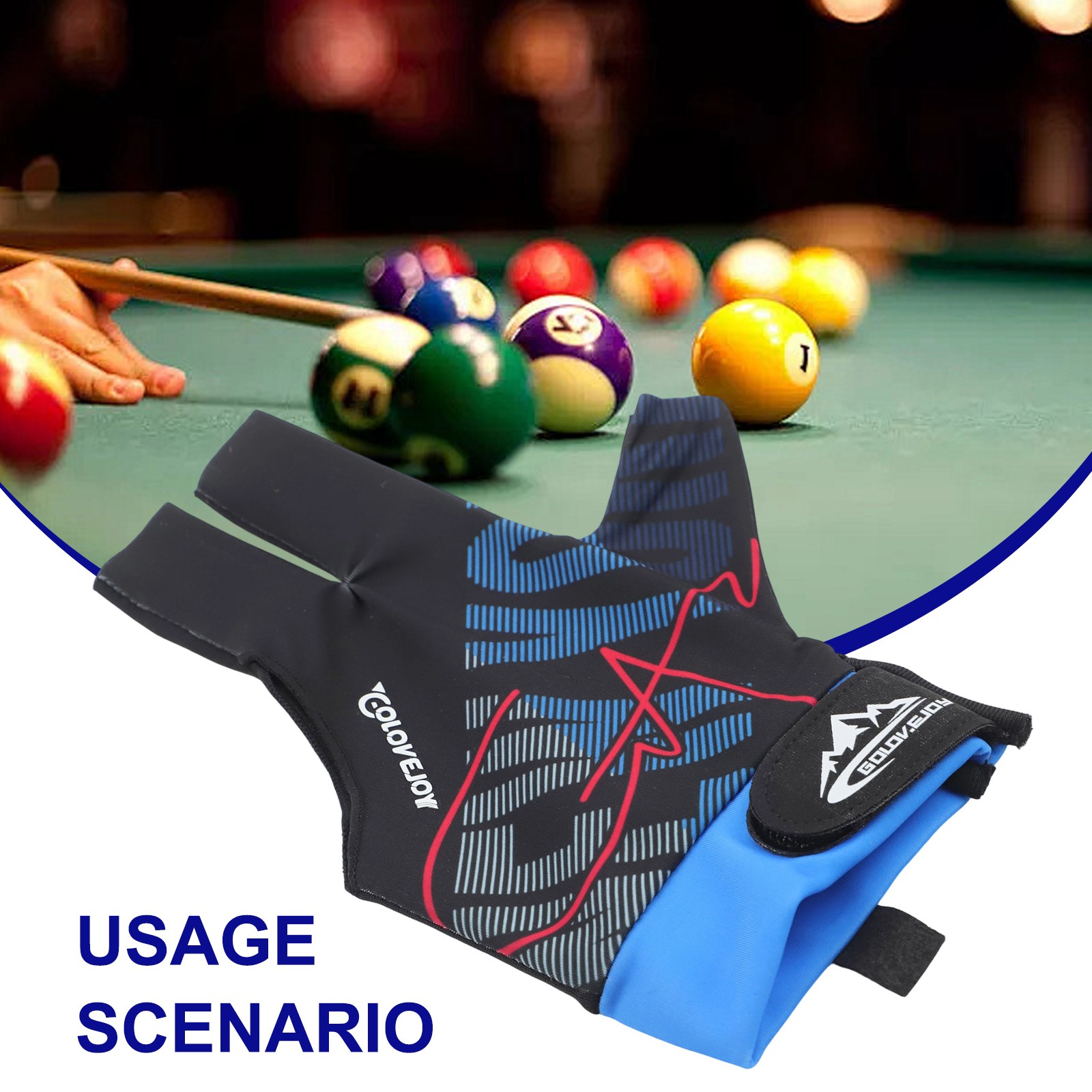 Three Finger Open Snooker Gloves Designed to Enhance Player Experience