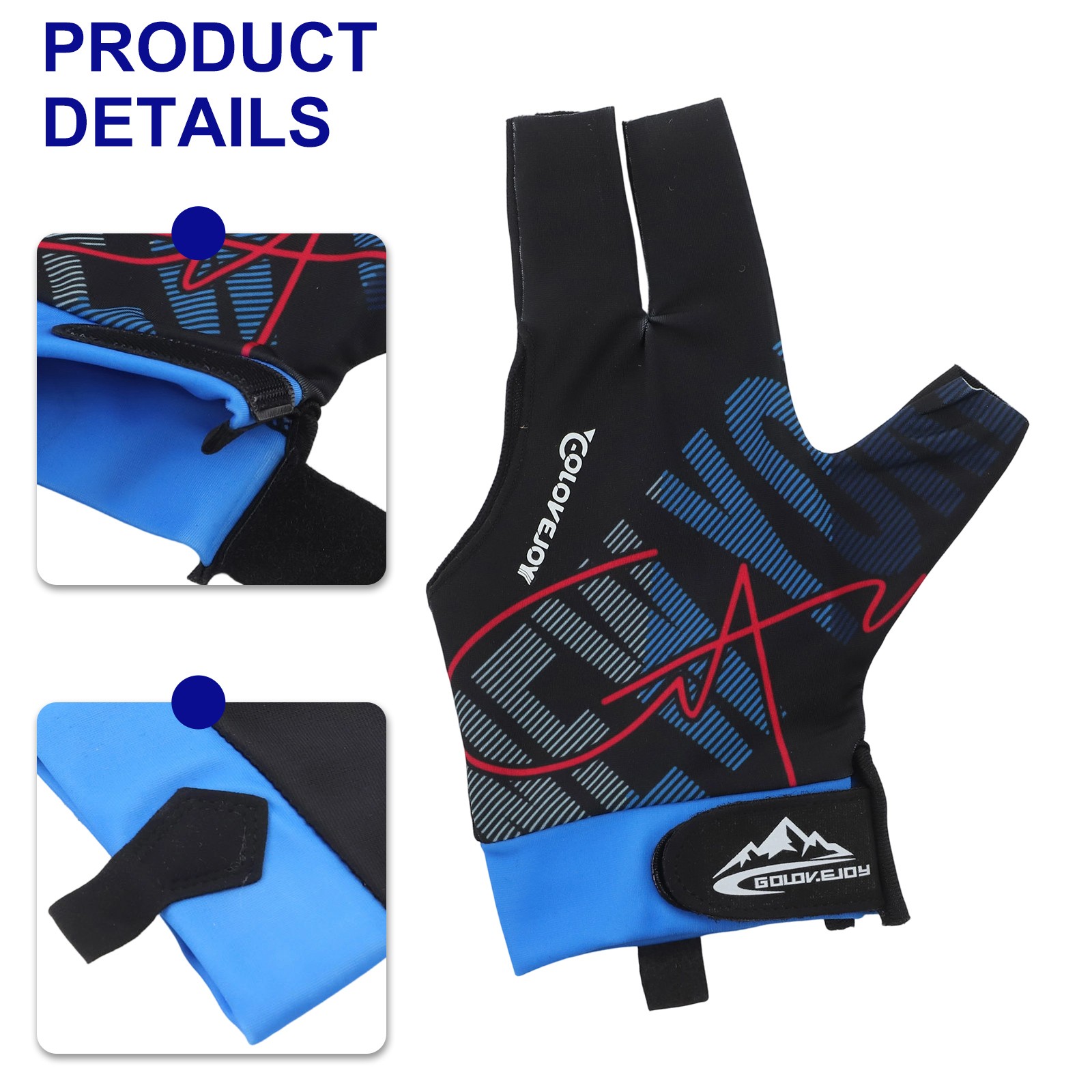 Three Finger Open Snooker Gloves Designed to Enhance Player Experience