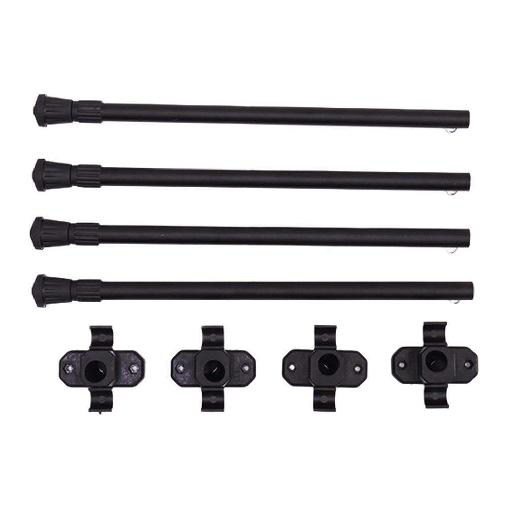 Foldable Aluminum Alloy Table Legs Camping Adjustable Height For IGT 36cm 40cm
