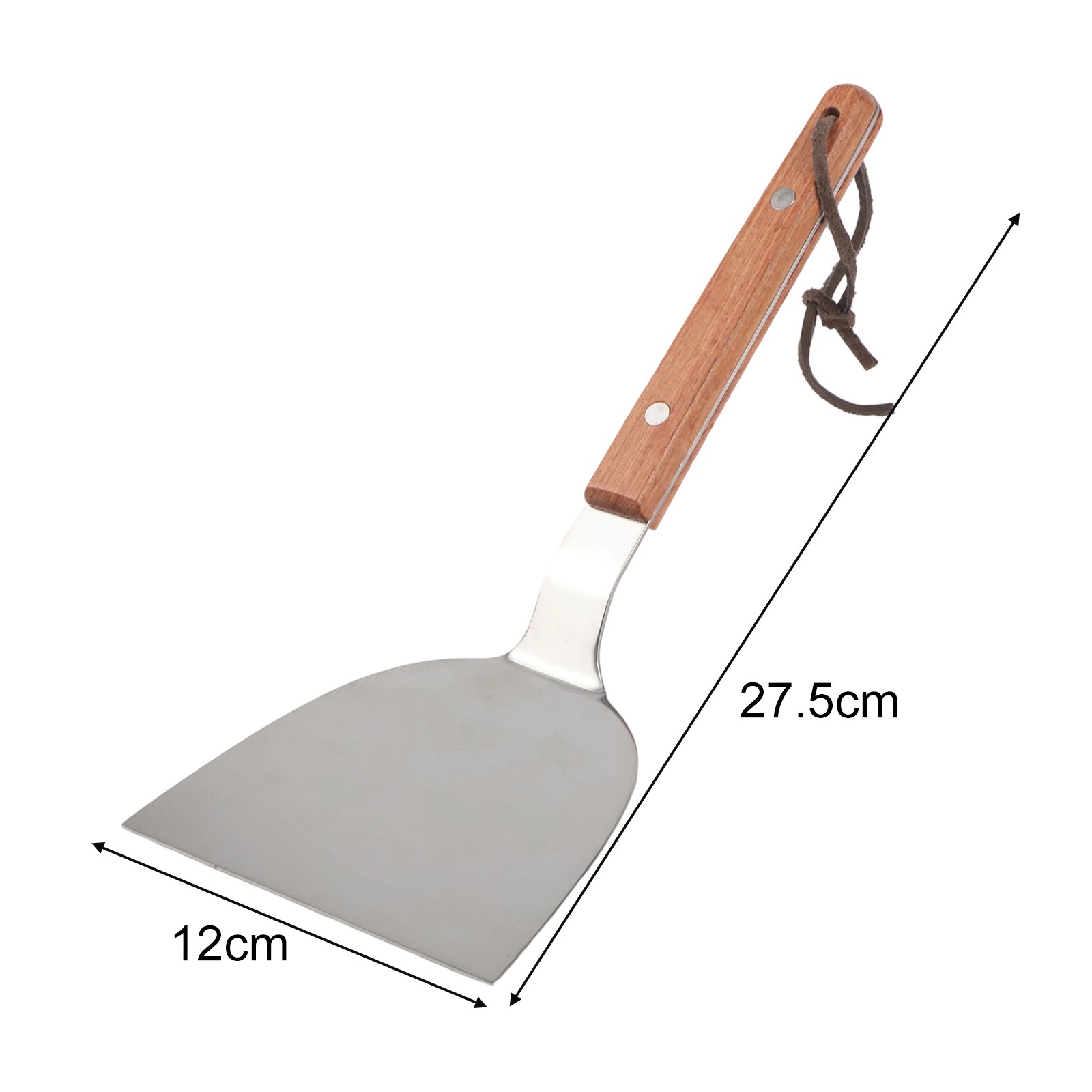 High Efficiency Stainless Steel Grill Spatula Set for Cooking Ease 2pcs