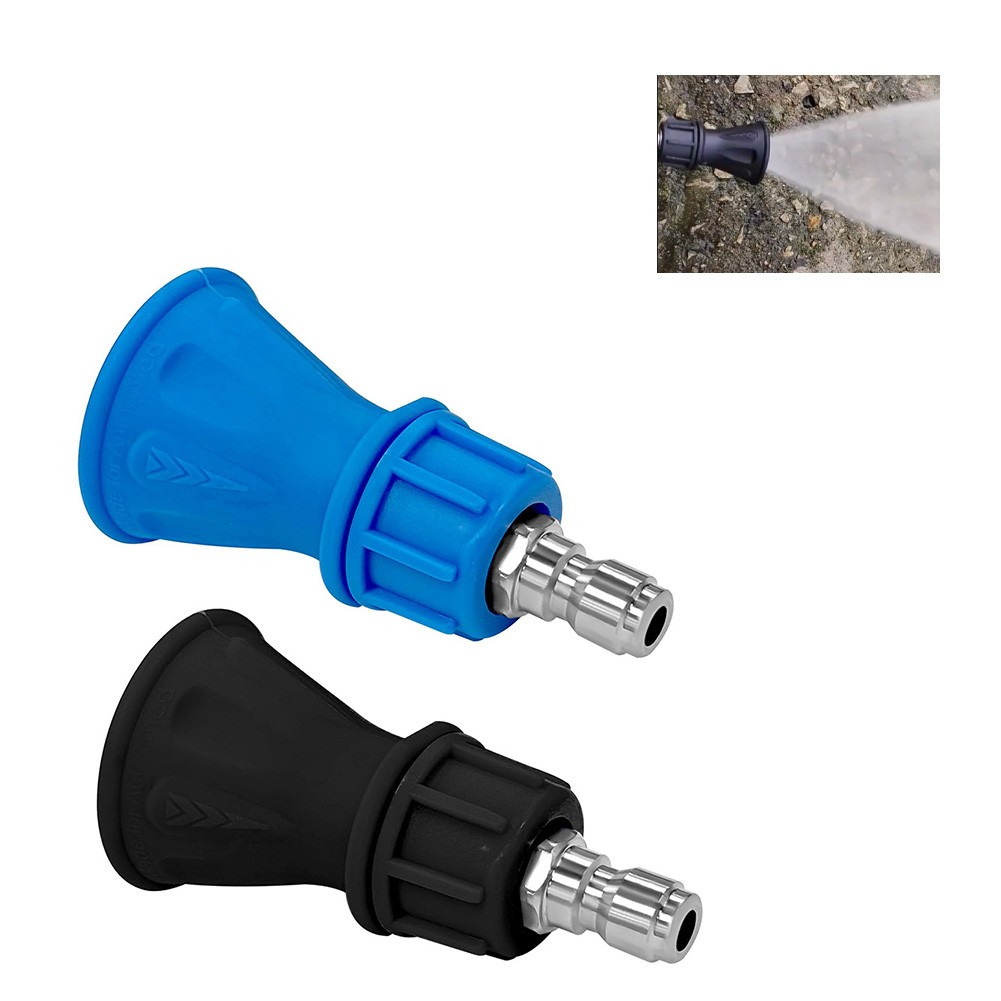 Stainless Steel Pressure Washer Nozzles with Rubber 25 Degree 40 Degree