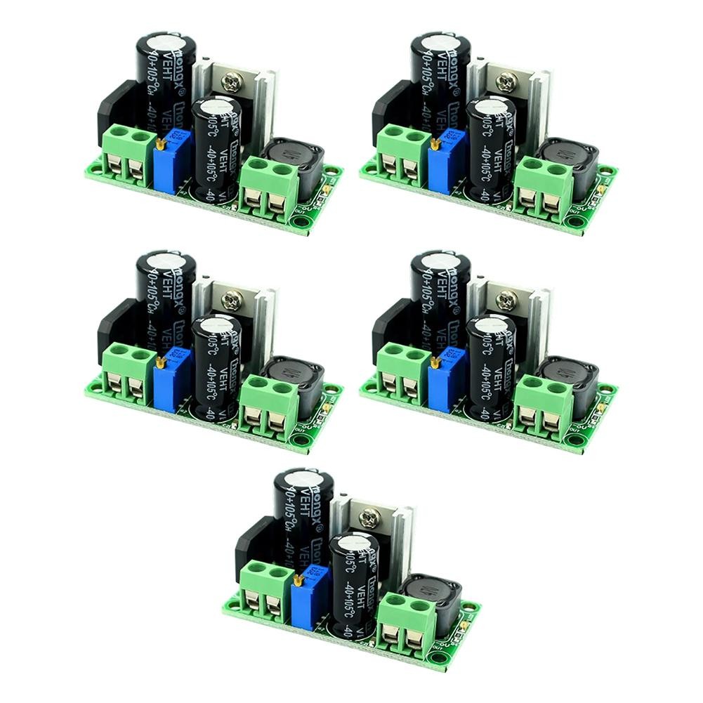 Adjustable Voltage Step Down Power Module AC DC Input Range 5V 50V Output