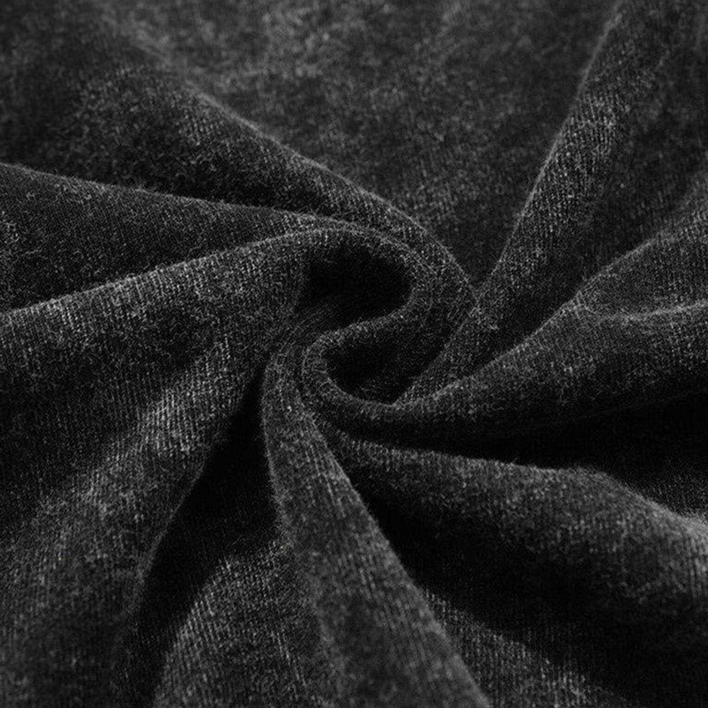 Retro Washed Hoodie Men Unisex Loose Fit Distressed Everyday Sweatshirt - Picture 16 of 20