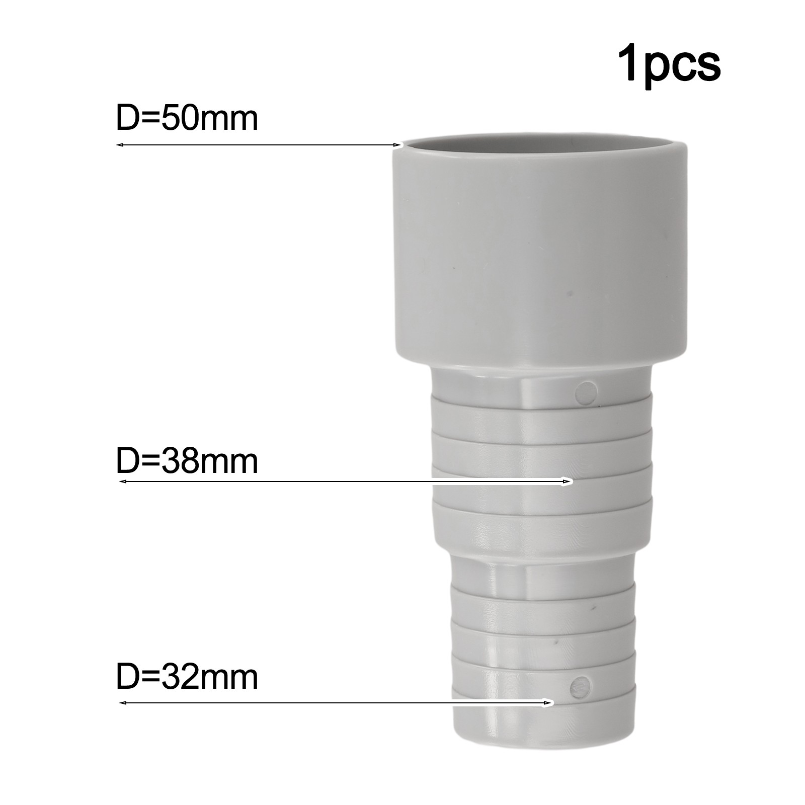 Flexible Solution Hose Connector ?50 Mm Socket Compact Design Leak Minimization