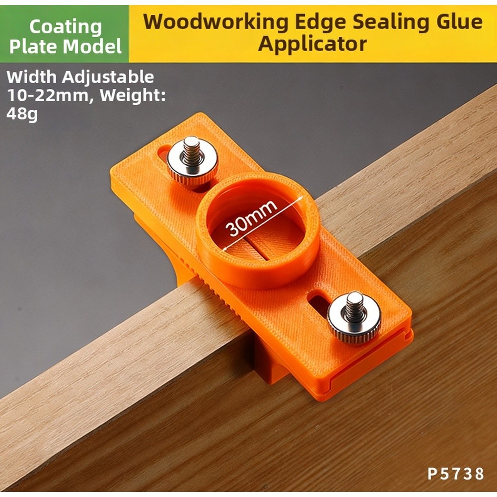 Edge Banding Glue Applicator Tool with Adjustable Width 10 to 22mm for DIY