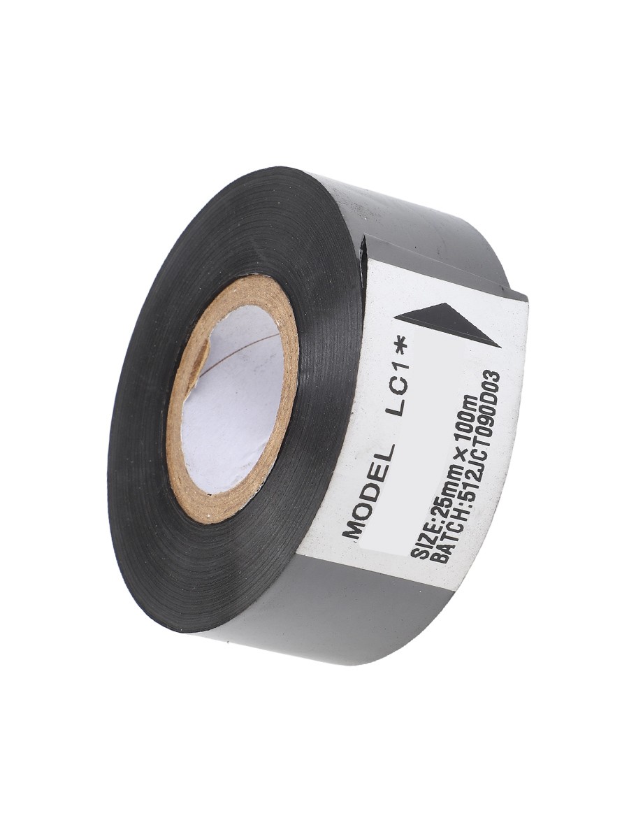 Easy Application Black Ribbon for HP241DY8 Date Printer Superior Adhesion