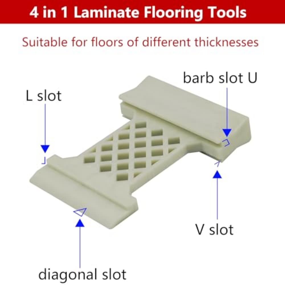 Nylon Tapping Block Tool for Laminate Wood Plastic and Tile Floor Installation