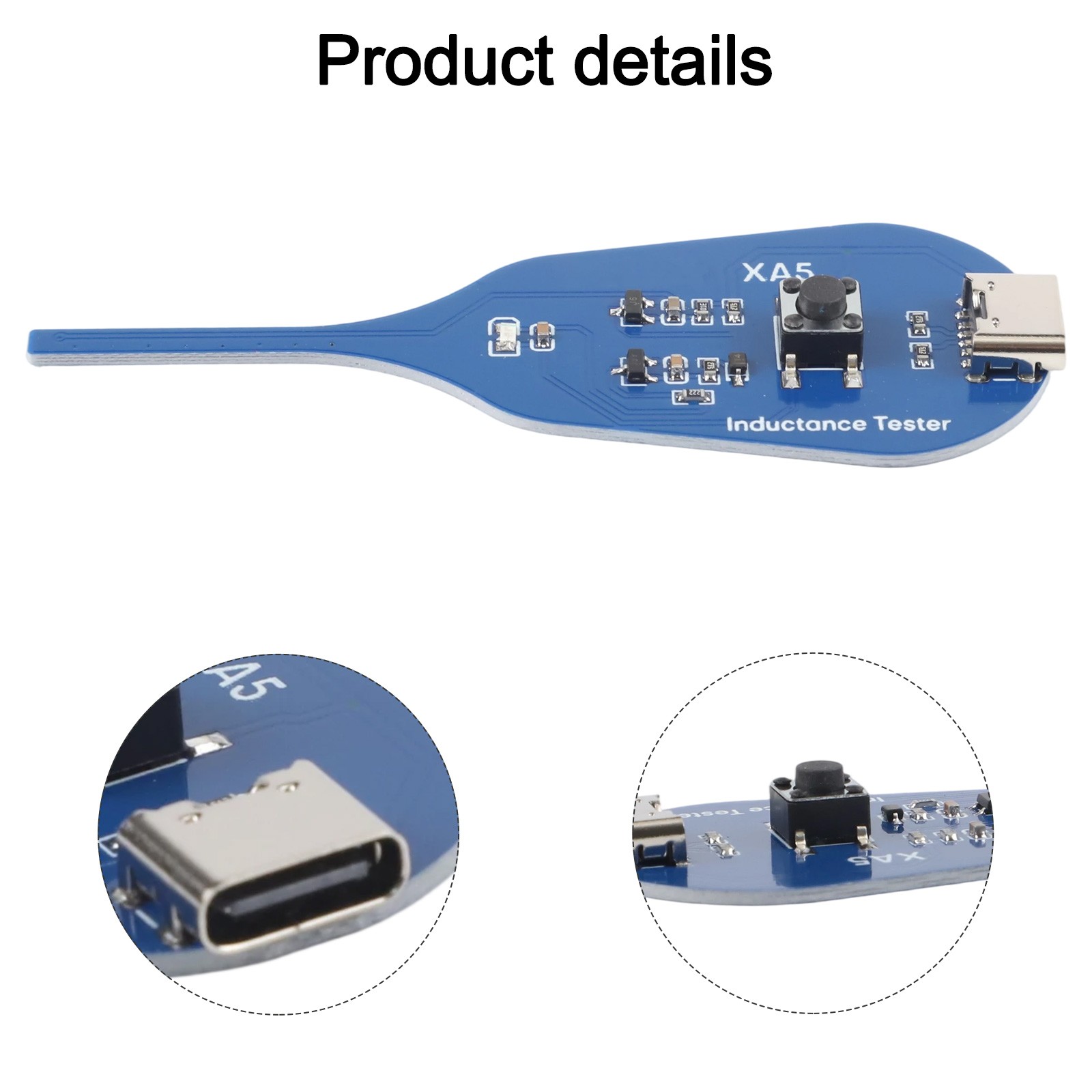 Coil Tester Electromagnetic Induction Compact Device One-Button Operation