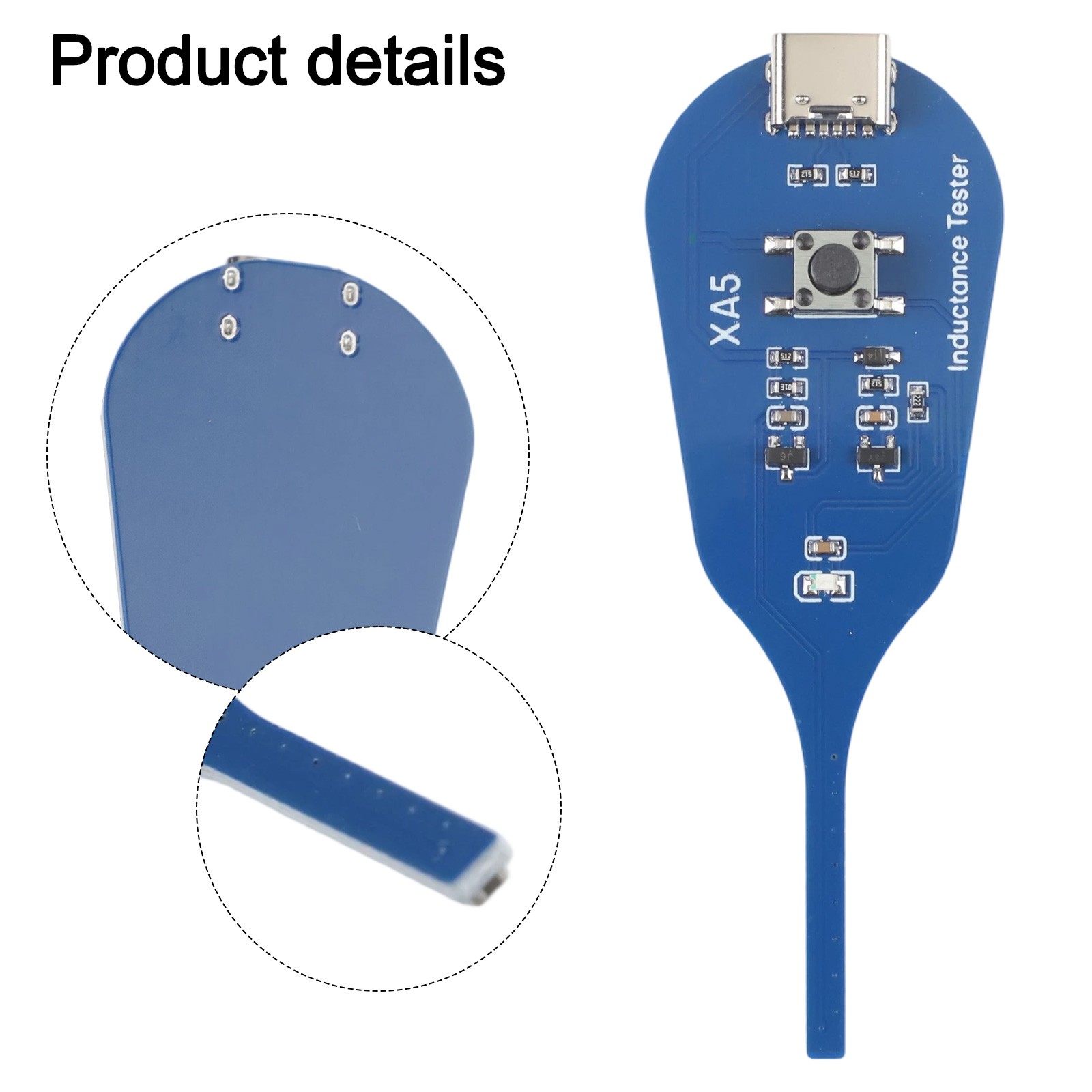 Coil Tester Electromagnetic Induction Compact Device One-Button Operation