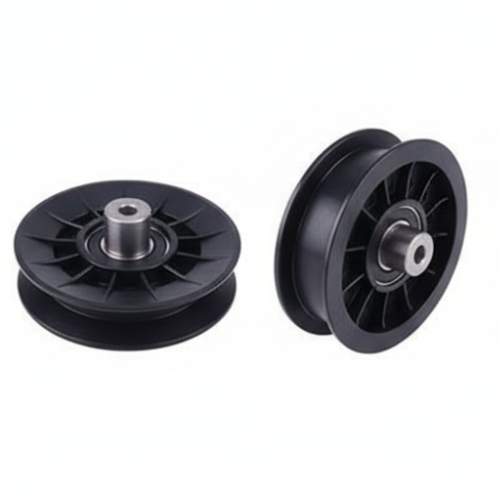 Keilriemen-Spannrollen Kit AM134501 & AM134502 – 2-teilig, Metall, Schwarz, Für X300/X310/X320/X330/X384 Serie