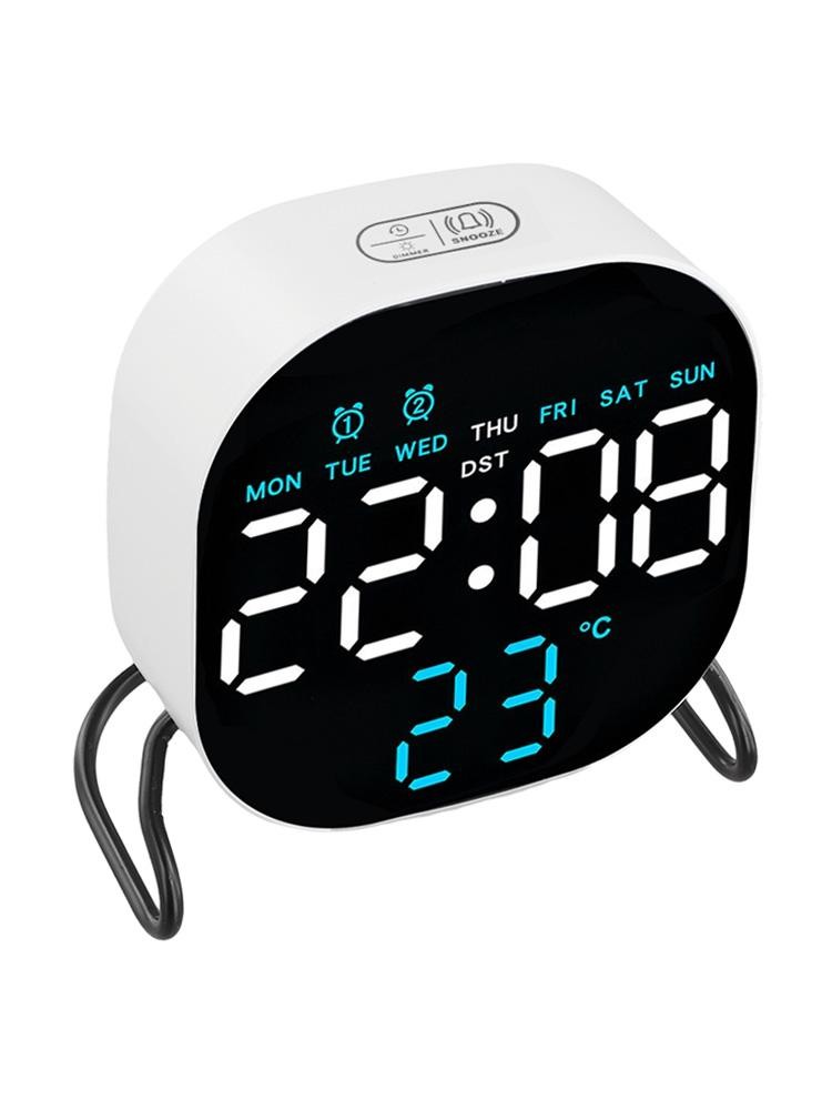 Multifunctional LED Alarm Clock Desktop with Countdown Timer and Night Light