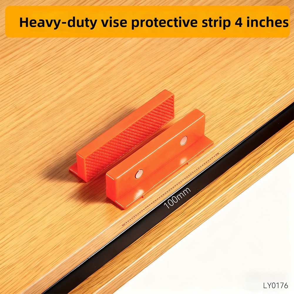Nylon Vise Pads Flat Protective Cover with Secure Grip for Carpentry Use
