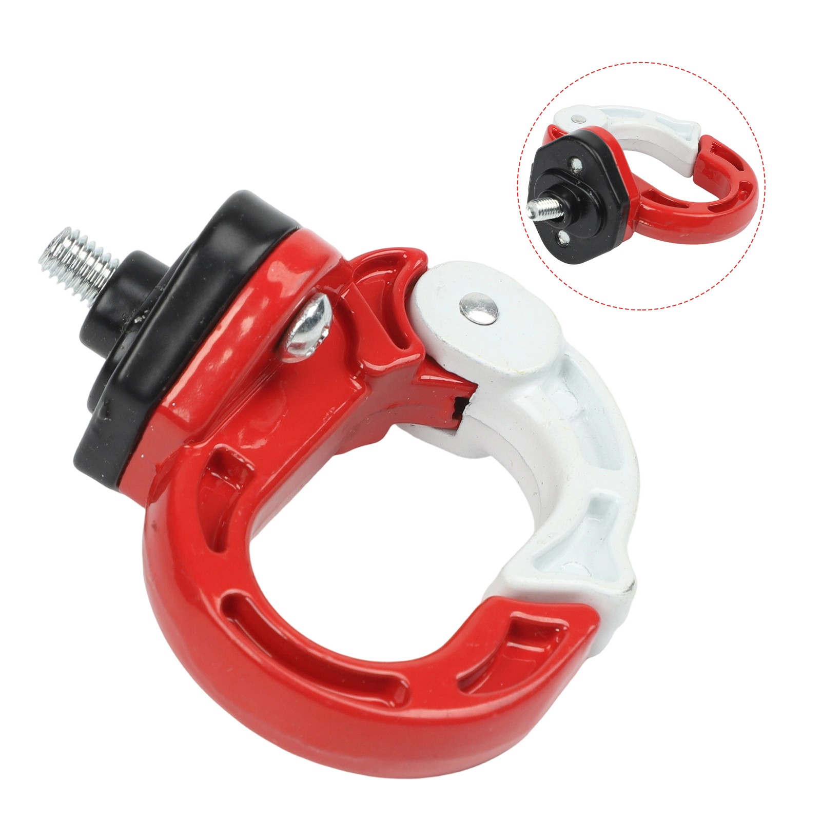 Motorcycle Luggage Solutions Stylish Aluminum Helmet Double Hook Holder