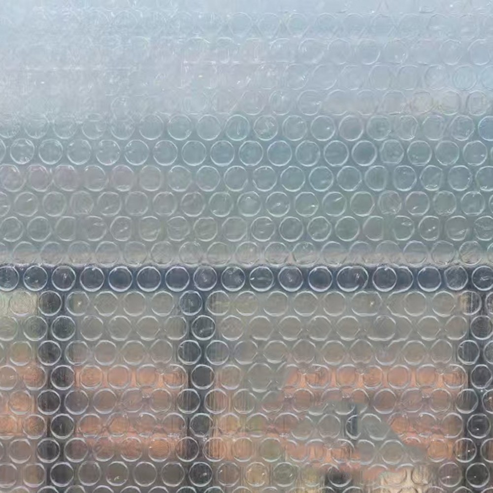 Window Insulation Film 4mm Thick PVC Bubble Wrap Thermal For Protection
