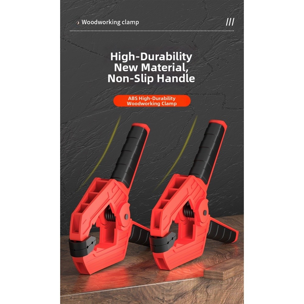 Plastic Woodworking Clamp A Type Clamp with Heavy Duty Spring and Grip