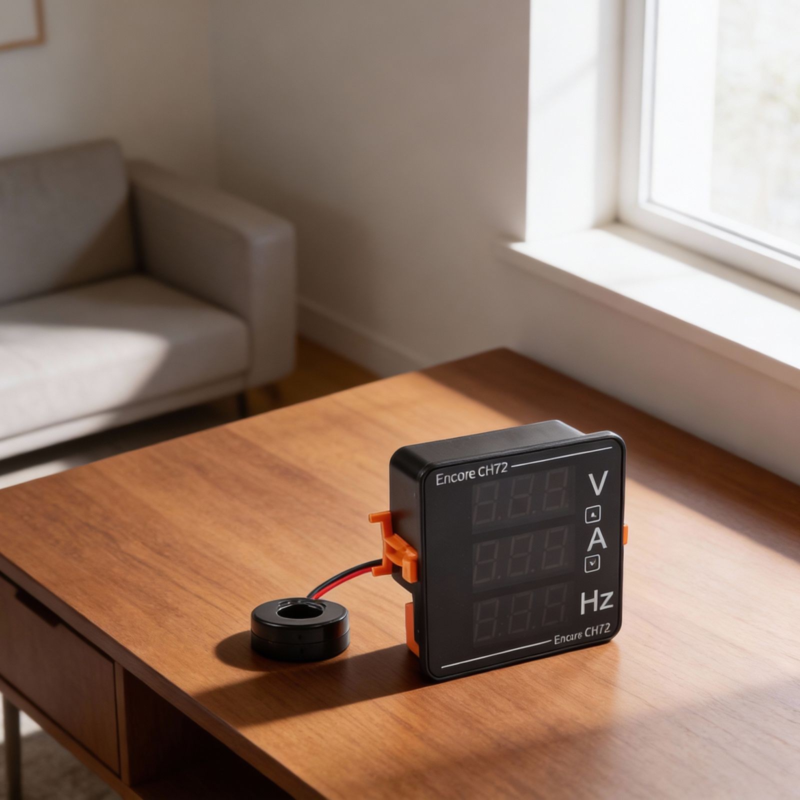 CH72 Digital Panel Meter AC Voltage Current Frequency 72x72mm Measurement Tool