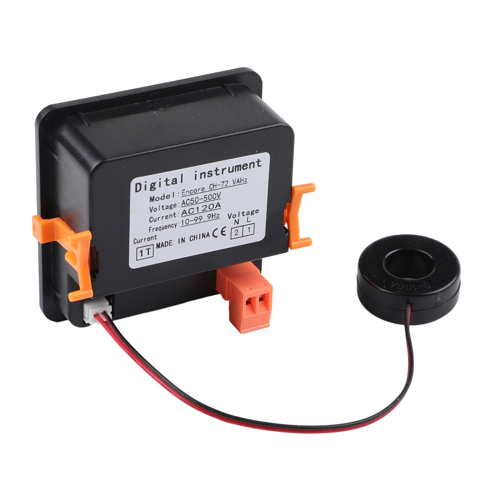 CH72 Digital Panel Meter AC Voltage Current Frequency 72x72mm Measurement Tool