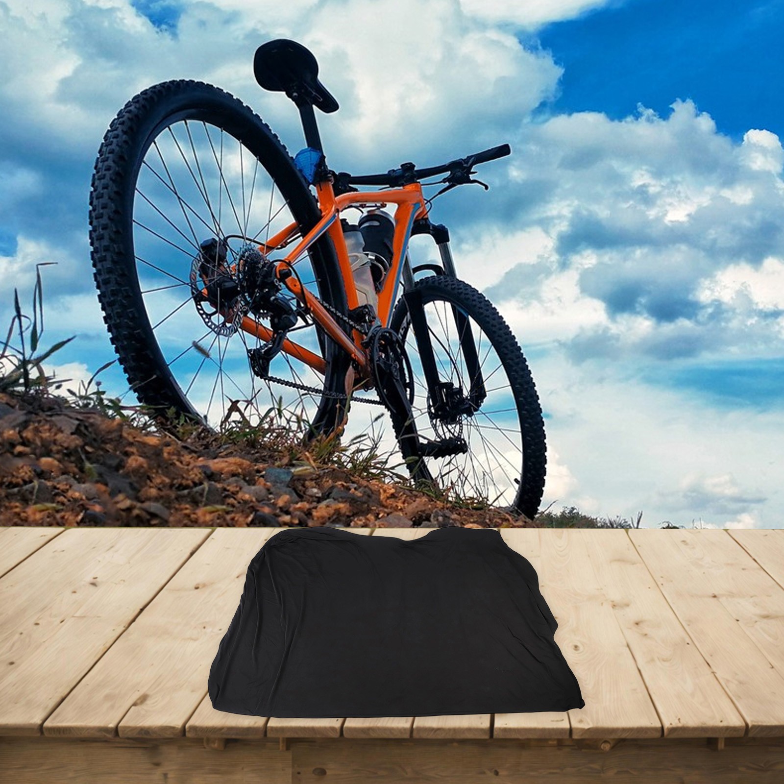 Bike Wheel Cover for All round Protection Dust Sunlight and Moisture Resistance