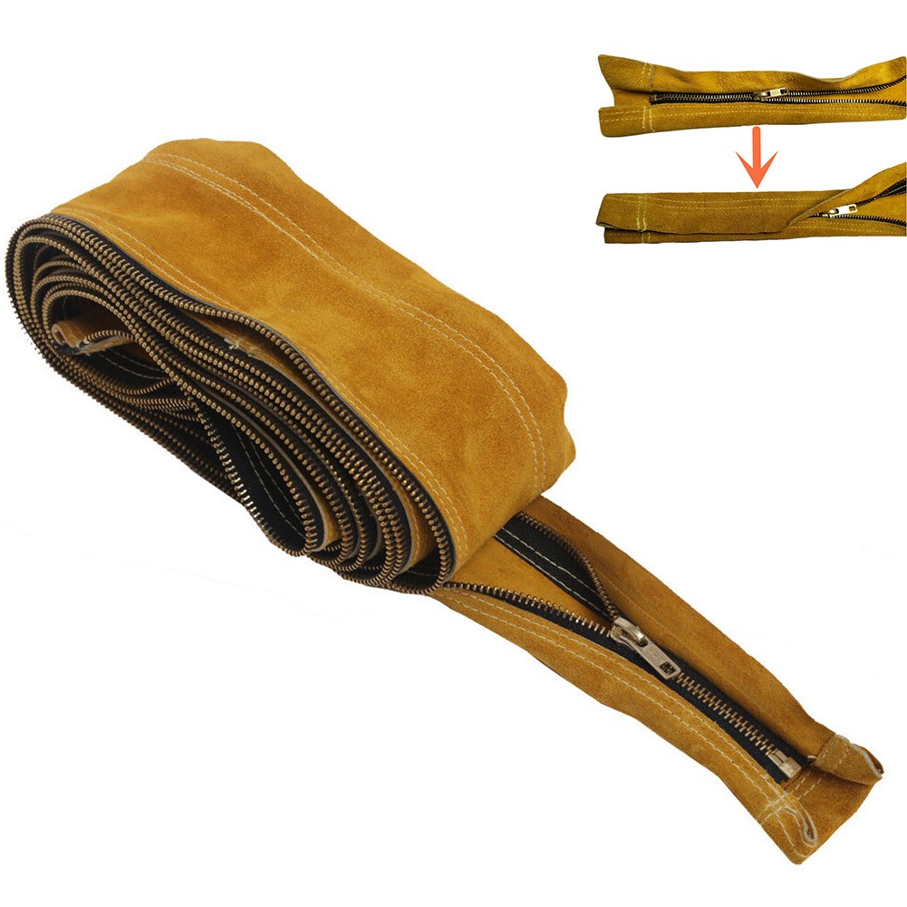For TIG Torch Cowhide Sheath For Welding Workshop Double-layer Cowhide