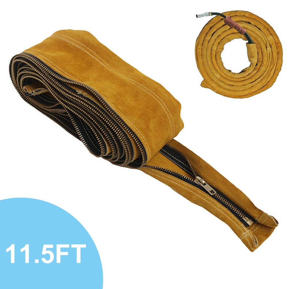 For TIG Torch Cowhide Sheath For Welding Workshop Double-layer Cowhide