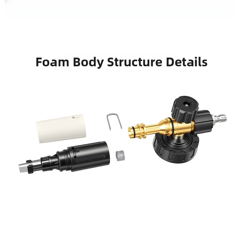 Portable Foam Spray Bottle with 1L Measuring Cup for Car Pressure Washers
