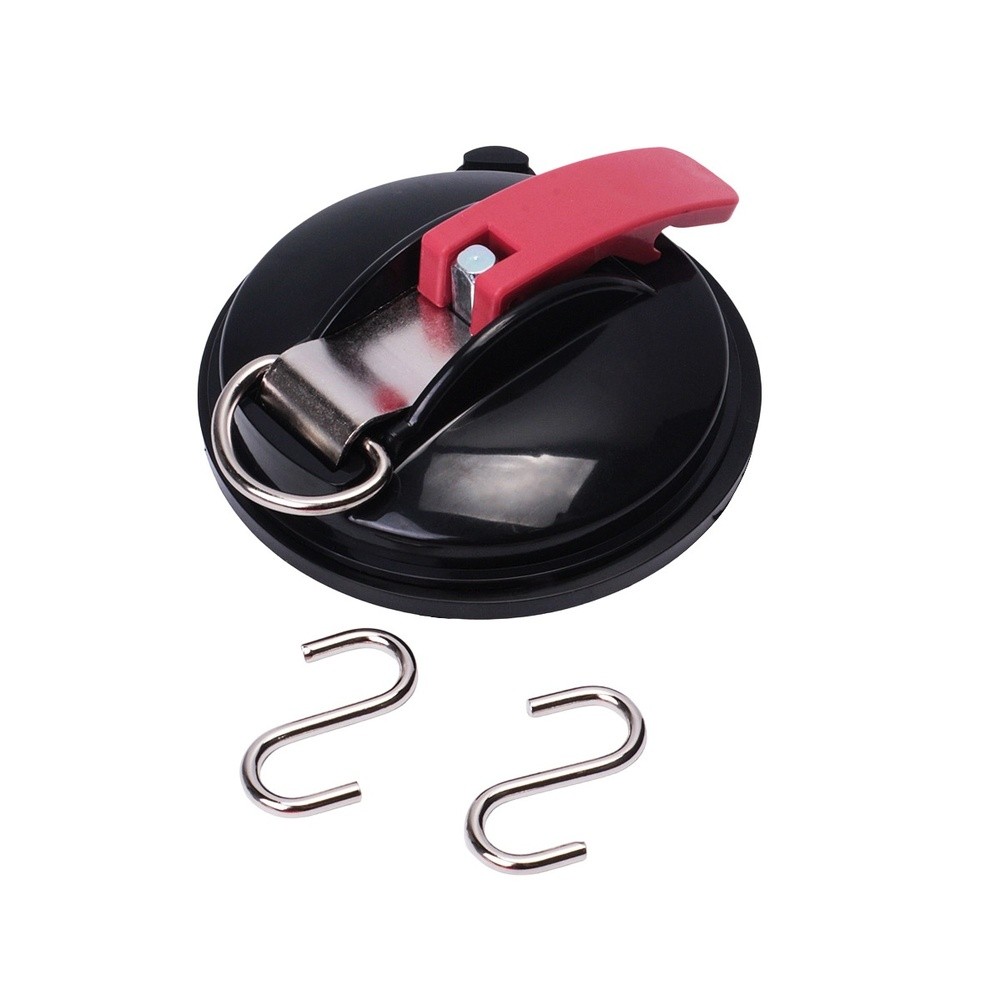 Large Diameter Suction Cup with S Hook for Outdoor Camping Tent Securement