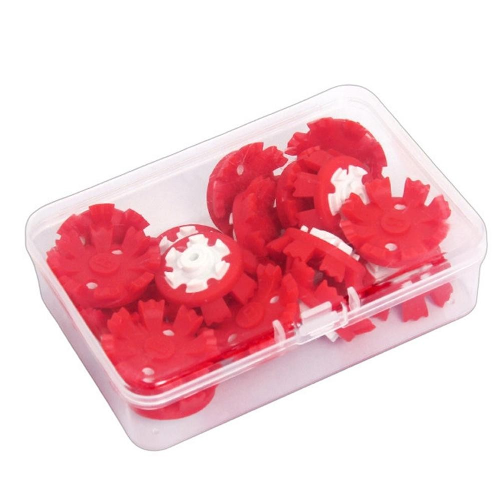 16 Pack Rubber Golf Shoes Cleats Set Compatible with Fast Twist 3.0 Shoes