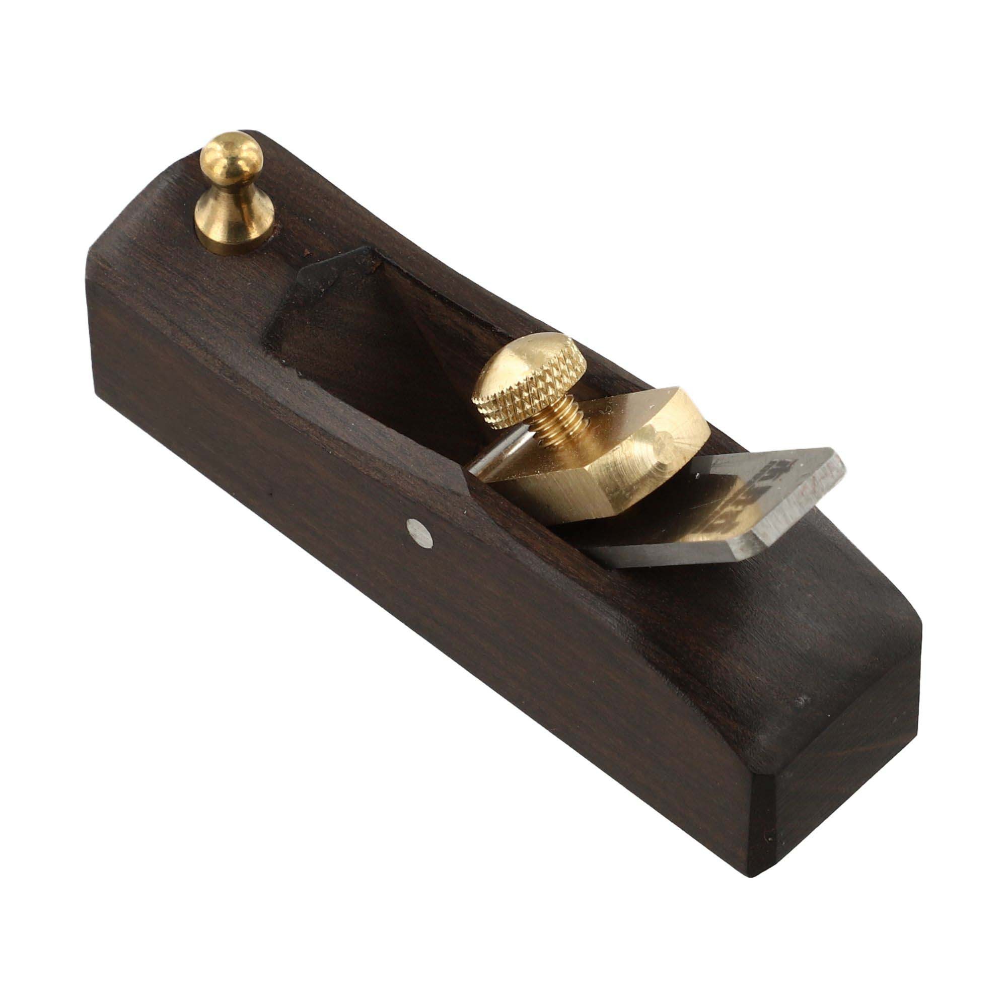 Hard Ebony Wood Body Hand Plane Suitable for Various Woodcraft Projects