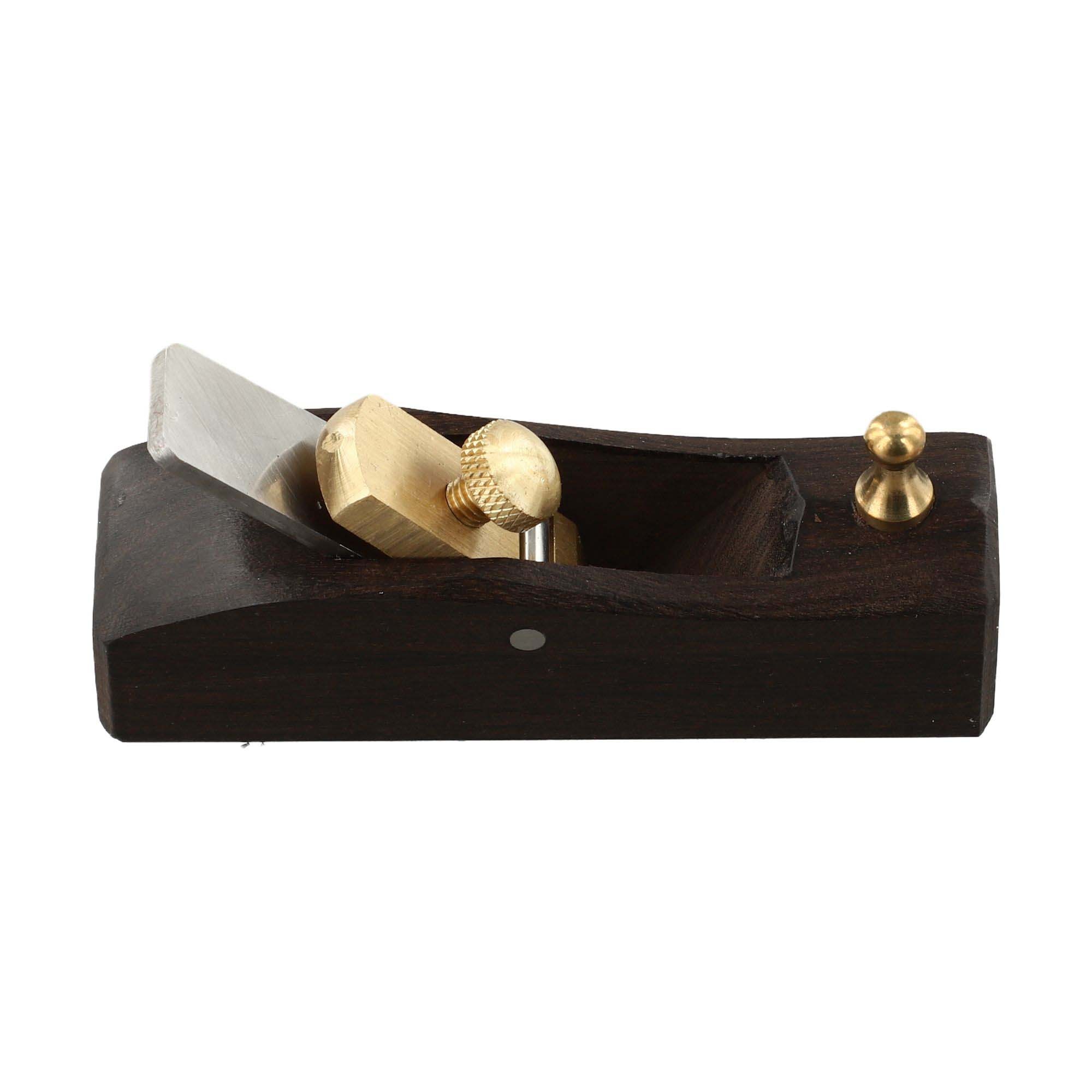 Hard Ebony Wood Body Hand Plane Suitable for Various Woodcraft Projects