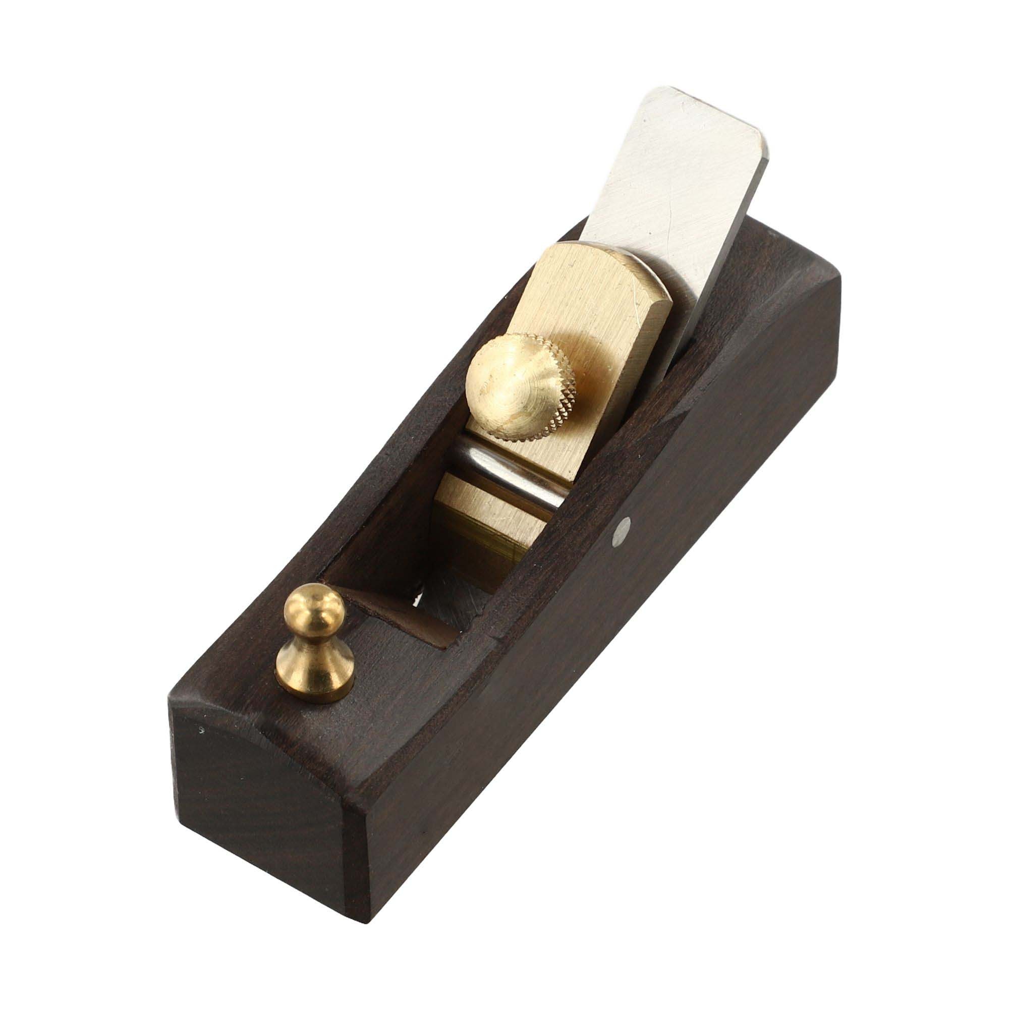 Hard Ebony Wood Body Hand Plane Suitable for Various Woodcraft Projects