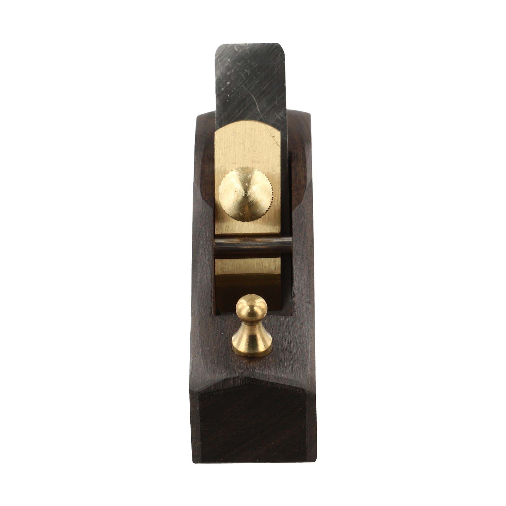 Hard Ebony Wood Body Hand Plane Suitable for Various Woodcraft Projects
