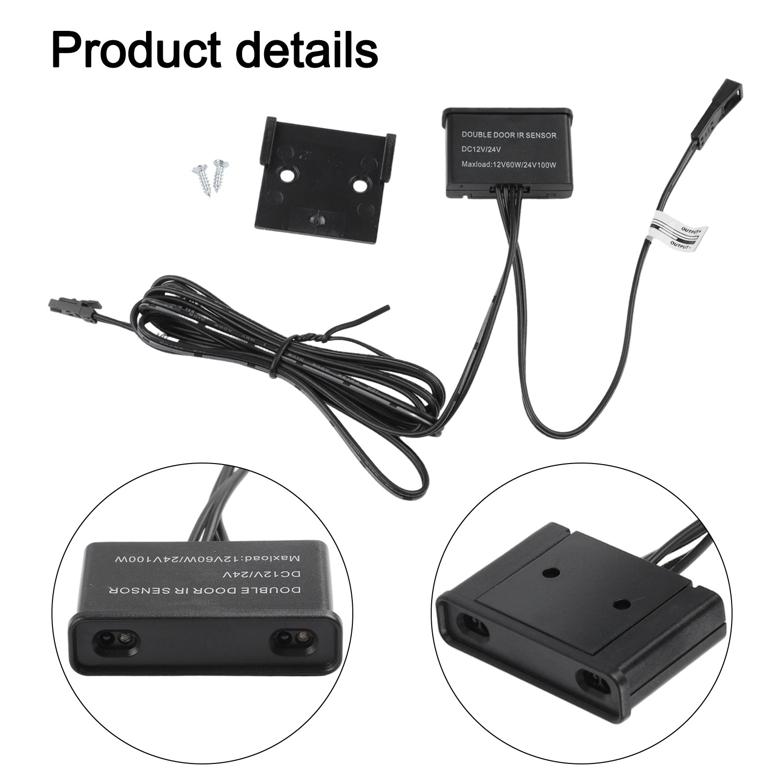 Dual Door Sensor Ultra Thin LED Strip for Automatic Closet Lighting Use