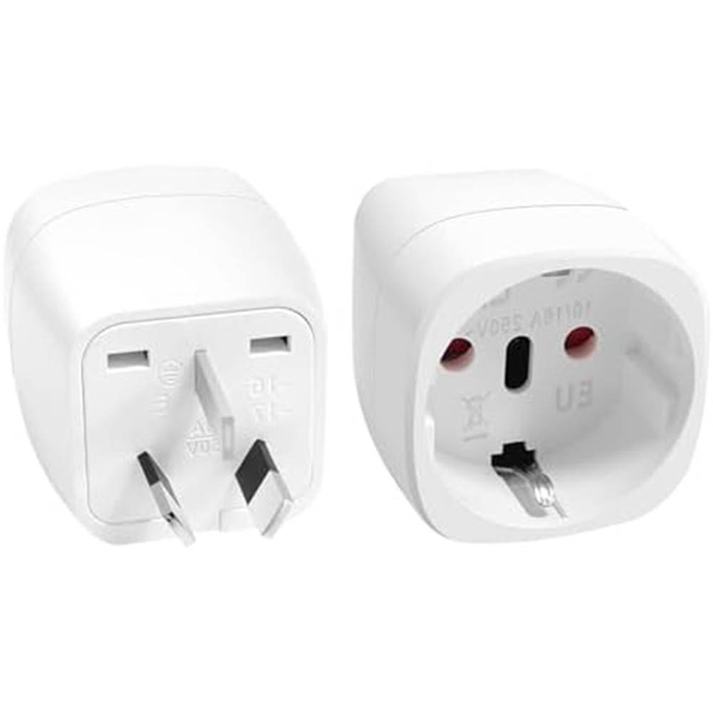 Worldwide Travel Adapter with Dual AU Outlet for EU Brazil Germany to China
