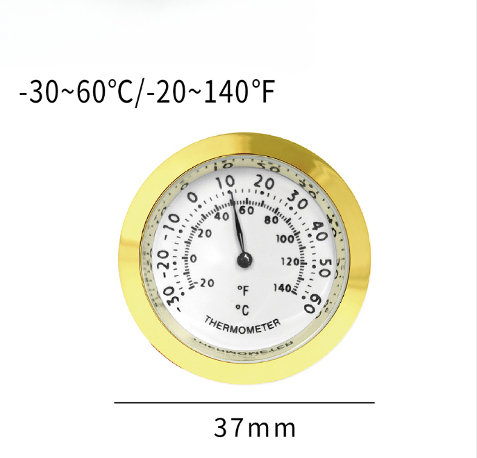 For Mini Embedded Temperature Humidity Meter with Clear Screen for Small Spaces