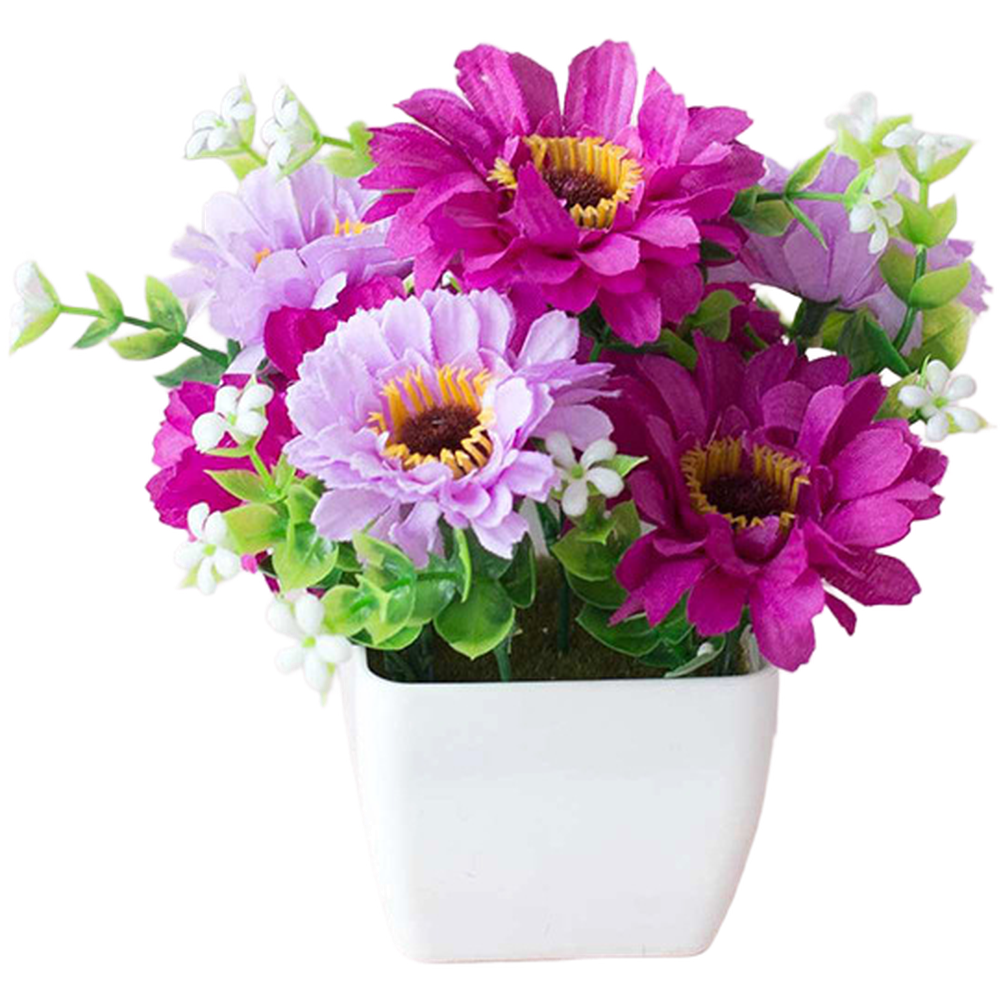 Artificial Bouquet Silk Flowers Wedding Table Silk And Plastic Material