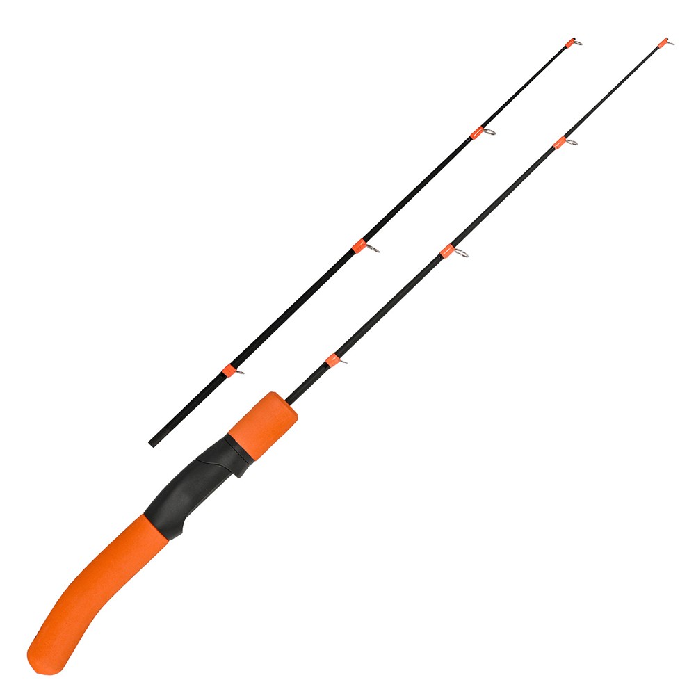 Portable Fishing Set Ice Fishing Rod Carbon Fiber Tip Fiberglass Tip Section